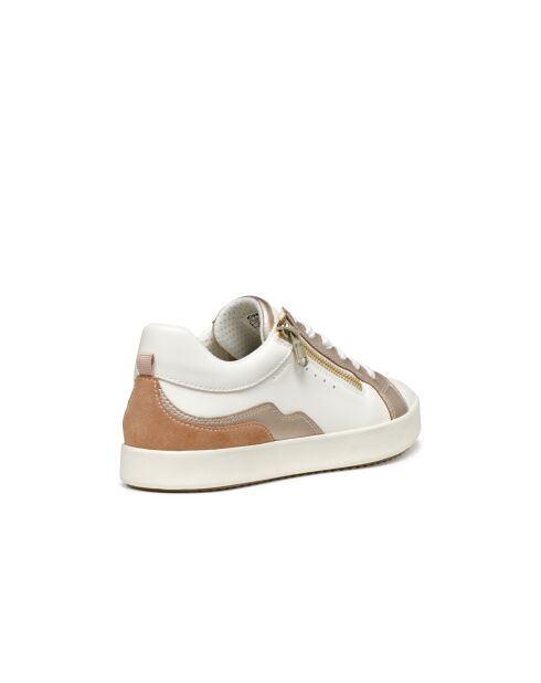 Sneakers Blomiee blanc optique / nude