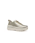 Sneakers Xtors in pelle color oro chiaro