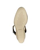 Euriclea zwarte suède sandalen