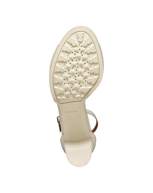 Walk Pleasure 85S leren sandalen in gebroken wit