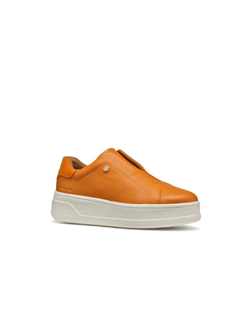 Spherica Ecub-2 oranje leren sneakers