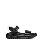 Sandalias de piel negras Xan2.1S