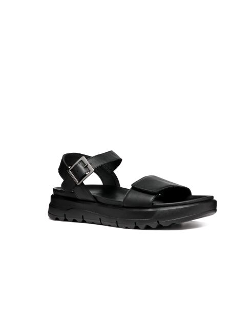 Sandalias de piel negras Xan2.1S