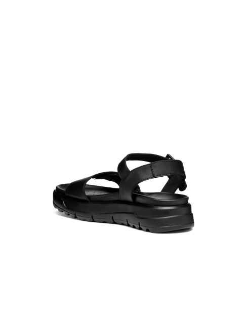 Sandalias de piel negras Xan2.1S