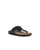 Sandalen van metallic leer Brionia