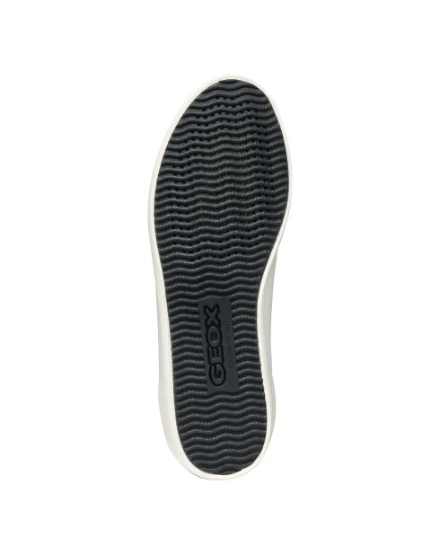 Wit/gouden Emmeleny leren sneakers