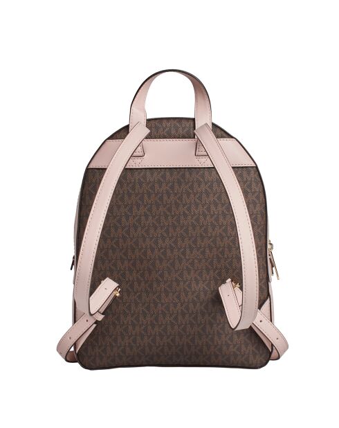 Mochila mediana Jaycee rosa-marrón - 22,2x30,5x10,8 cm