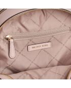 Mochila mediana Jaycee rosa-marrón - 22,2x30,5x10,8 cm