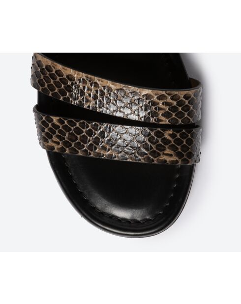 Sandali Havana in pelle