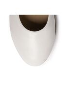 Slingback in pelle scamosciata