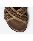 Pantoletten Savannah aus Leder