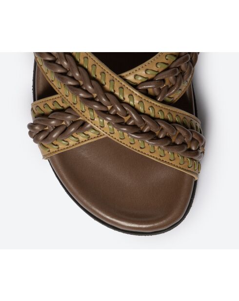 Pantoletten Savannah aus Leder