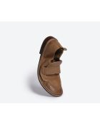 Mokassins aus tabakfarbenem Leder