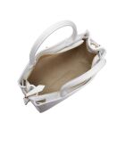 SS26 IR 181T witte leren draagtas - 22,5x31x9 cm