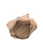 SS26 IR 1982T poederroze leren handtas - 21x28,5x11,5 cm