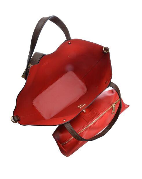 SS26 IR TSBV 31 chocoladeleren schoudertas - 24x29x13 cm