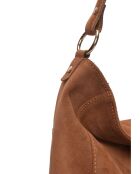 Bandolera SS26 IR 8170 de piel coñac - 27x32x11 cm