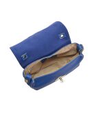 SS26 RM 147T blauwe jeanleren handtas - 11,5x17,5x3,5 cm