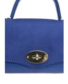 SS26 RM 147T blauwe jeanleren handtas - 11,5x17,5x3,5 cm