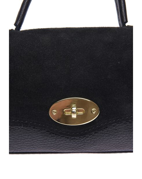 Sac à main en cuir SS26 RM 147T noir - 11.5x17.5x3.5 cm