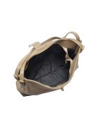 SS26 AL SBV 19 taupe leren schoudertas - 24x37x10,5 cm