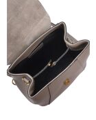 Sac à dos en cuir SS26 RM 3162 taupe - 21.5x20x12 cm