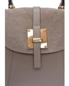 Sac à dos en cuir SS26 RM 3162 taupe - 21.5x20x12 cm