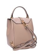 Sac à dos en cuir SS26 RM 3162 rose poudré - 21.5x20x12 cm