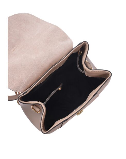 Sac à dos en cuir SS26 RM 3162 rose poudré - 21.5x20x12 cm