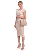 Sac à dos en cuir SS26 RM 3162 rose poudré - 21.5x20x12 cm