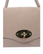 SS26 RM 147T beigefarbene Lederhandtasche - 11,5 x 17,5 x 3,5 cm