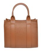SS26 IR 1980T cognac leren handtas - 18,5x22x8 cm