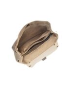SS26 IR 1982T beige leren handtas - 21x28,5x11,5 cm