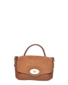 Sac à main en cuir SS26 RM 147T cognac - 11.5x17.5x3.5 cm