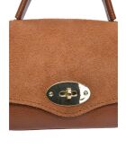 Sac à main en cuir SS26 RM 147T cognac - 11.5x17.5x3.5 cm