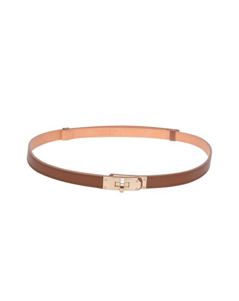 Ceinture en cuir SS26 IR 141 cognac - 55-10x50-94 cm