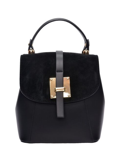 Sac à dos en cuir SS26 RM 3162 noir - 21.5x20x12 cm