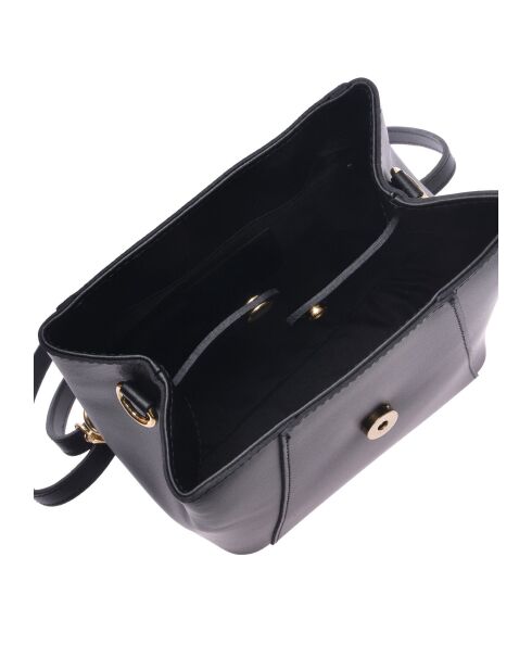 Sac à dos en cuir SS26 RM 3162 noir - 21.5x20x12 cm
