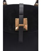 Sac à dos en cuir SS26 RM 3162 noir - 21.5x20x12 cm
