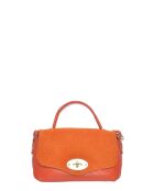 Borsa a mano SS26 RM 147T in pelle arancione - 11.5x17.5x3.5 cm