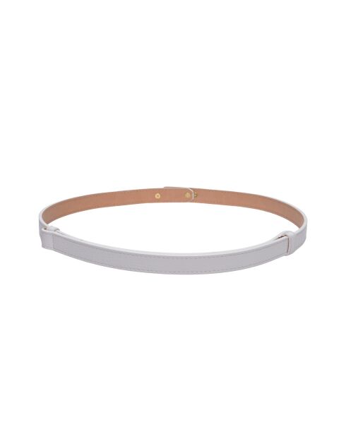 Ceinture en cuir SS26 IR 141 blanc - 55-10x50-94 cm