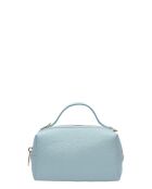 SS26 IR 185T himmelblaue Schultertasche aus Leder - 12,5 x 17 x 6,5 cm