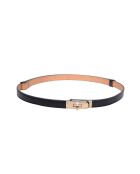 Ceinture en cuir SS26 IR 141 noir - 55-10x50-94 cm