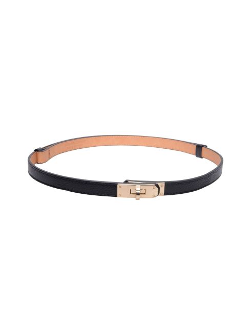 Ceinture en cuir SS26 IR 141 noir - 55-10x50-94 cm