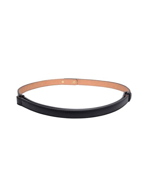 Ceinture en cuir SS26 IR 141 noir - 55-10x50-94 cm
