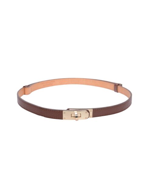 Ceinture en cuir SS26 IR 141 marron - 55-10x50-94 cm