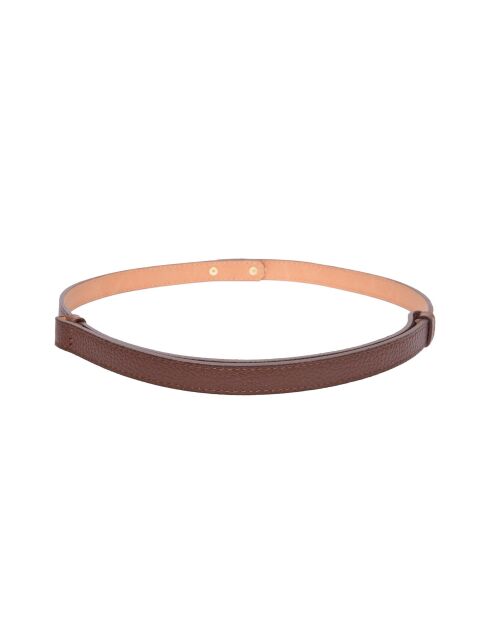 Ceinture en cuir SS26 IR 141 marron - 55-10x50-94 cm