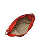 SS26 IR 8170 rode leren schoudertas - 27x32x11 cm