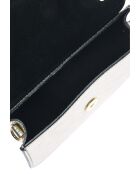 SS26 IR SBV 6 Schultertasche aus goldfarbenem Leder - 11x19x18,5 cm