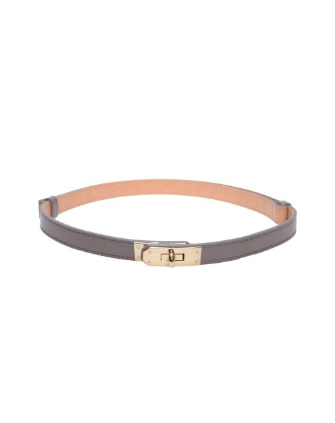 Ceinture en cuir SS26 IR 141 gris - 55-10x50-94 cm